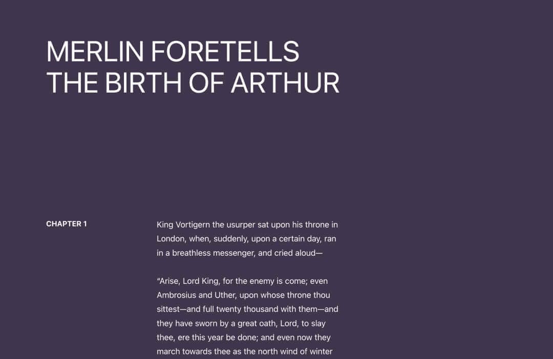 website example